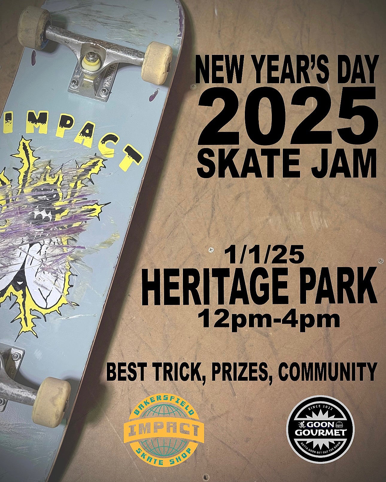 NEW YEAR'S DAY SKATE JAM