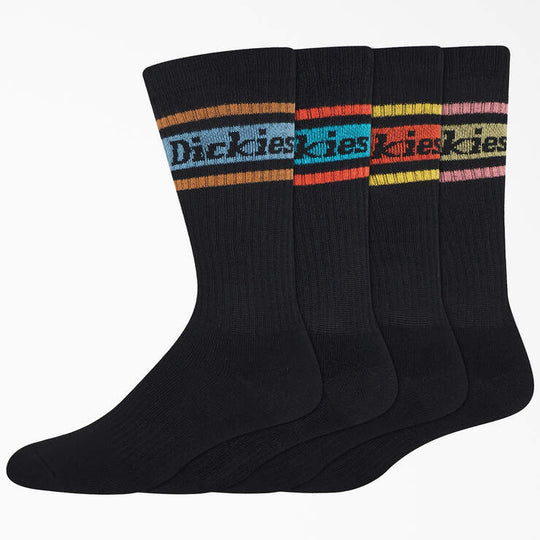 DICKIES Rugby Stripe Socks (4 Pack)