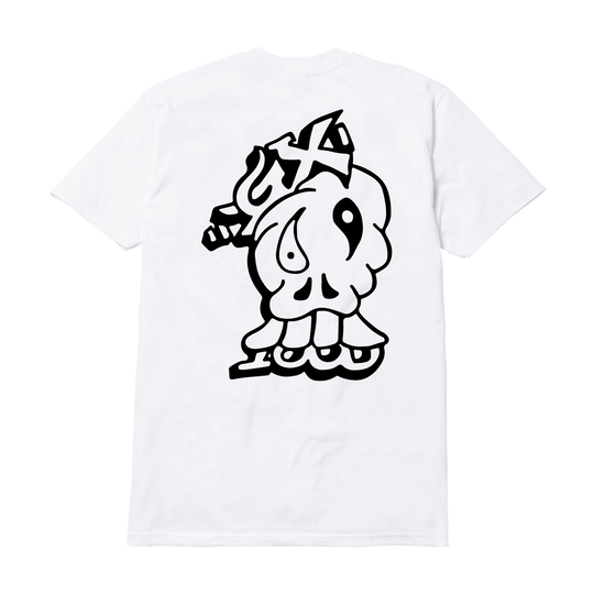 GX1000 Mind Over Matter Tee White