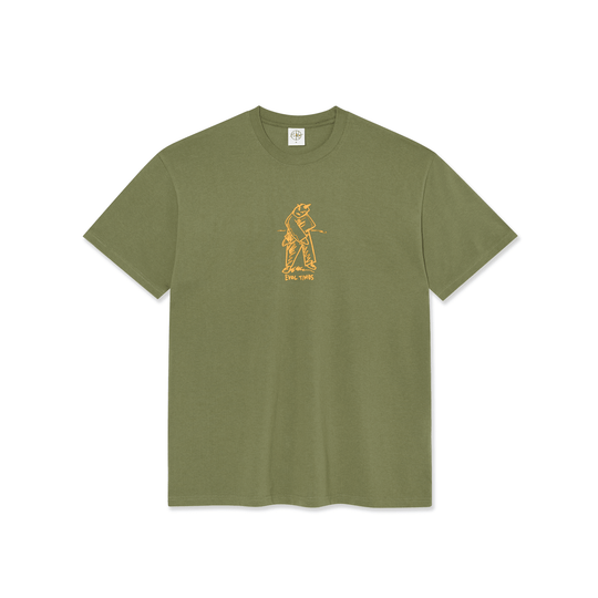 POLAR Evol Times Tee Army Green