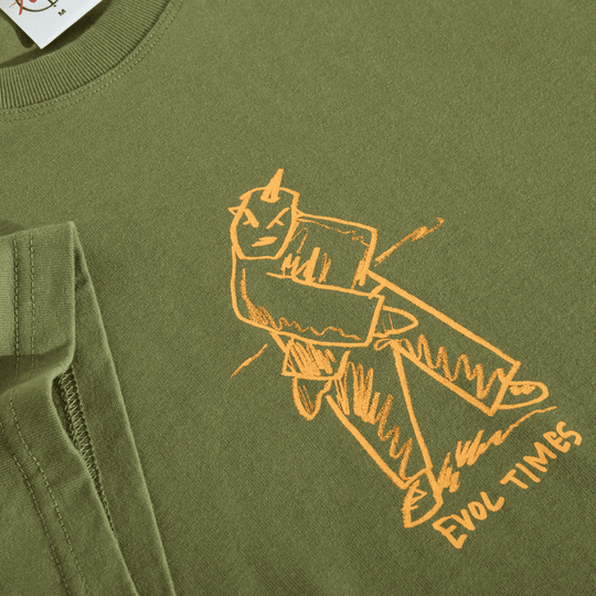 POLAR Evol Times Tee Army Green