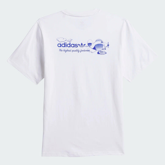 ADIDAS Dogplane Tee White