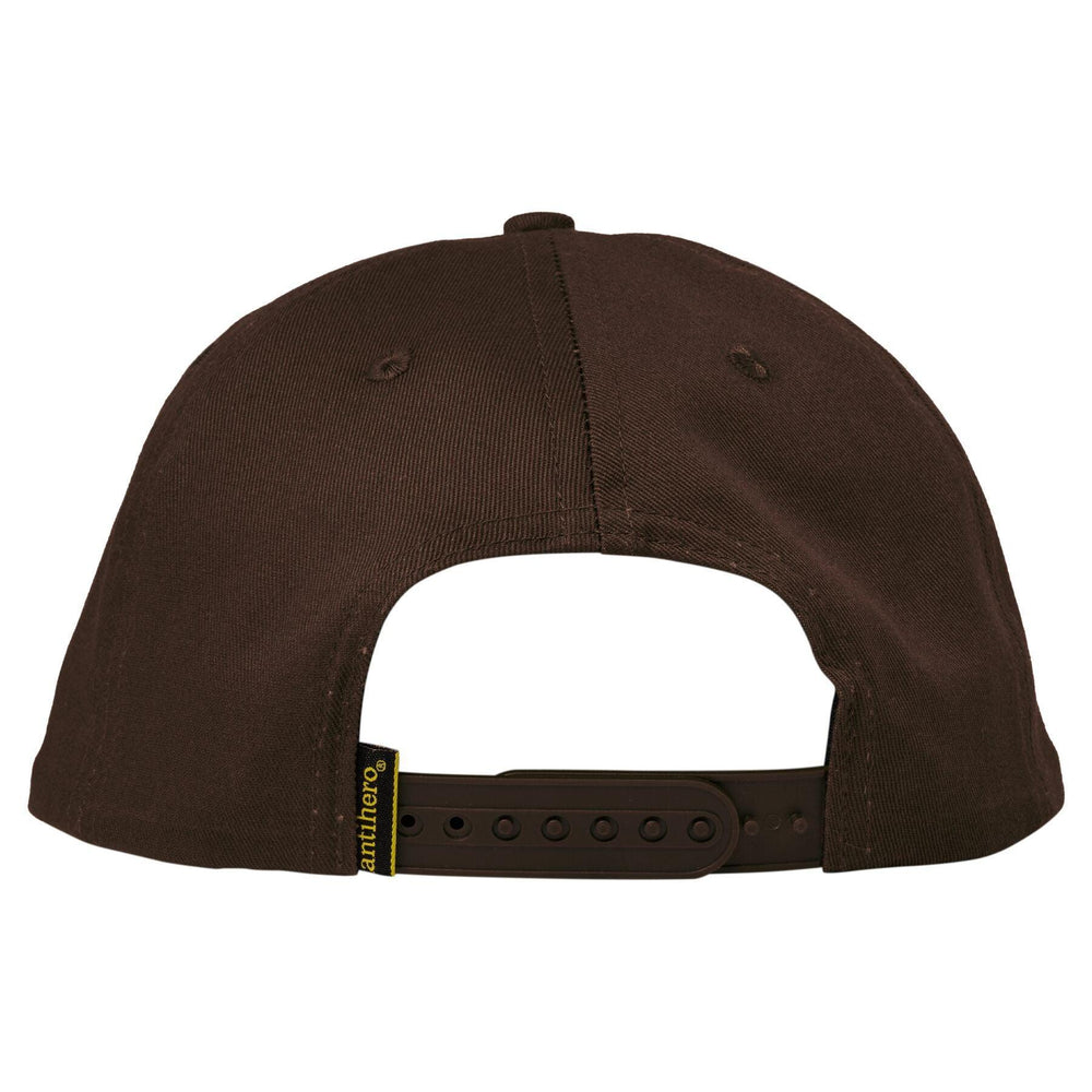 ANTIHERO Basic Pigeon Round Snapback Hat