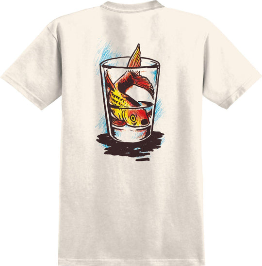 ANTIHERO Fish Bowl Tee Cream