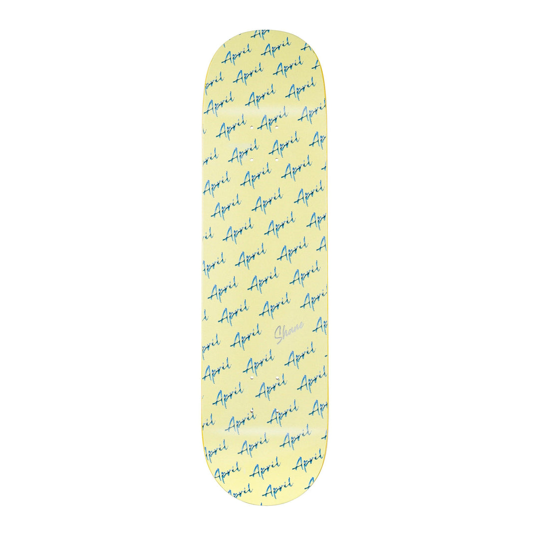 APRIL Shane Chrome Script Deck - Impact Skate