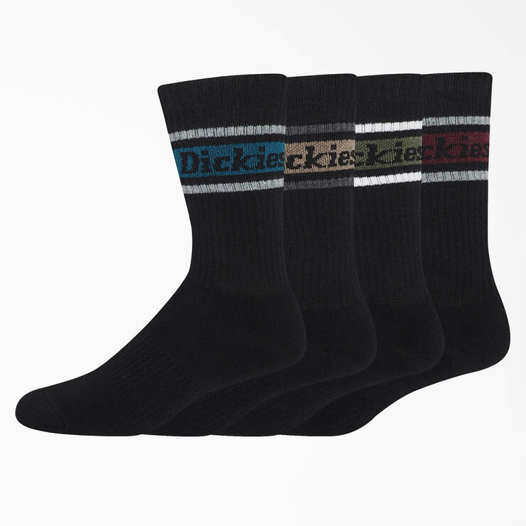 DICKIES Rugby Stripe Socks (4 Pack)