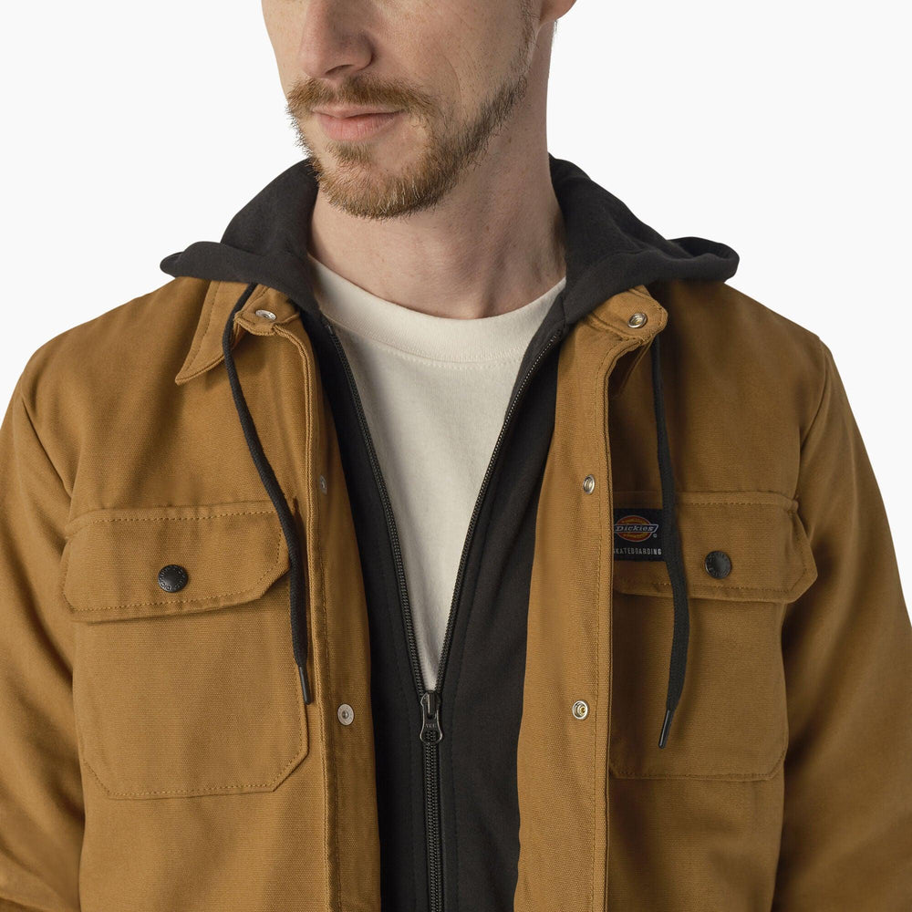 DICKIES SKATEBOARDING Duck Shacket Brown Duck