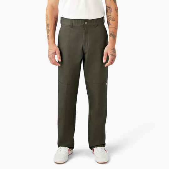 DICKIES x SPITFIRE Double Knee Twill Pants Olive Green