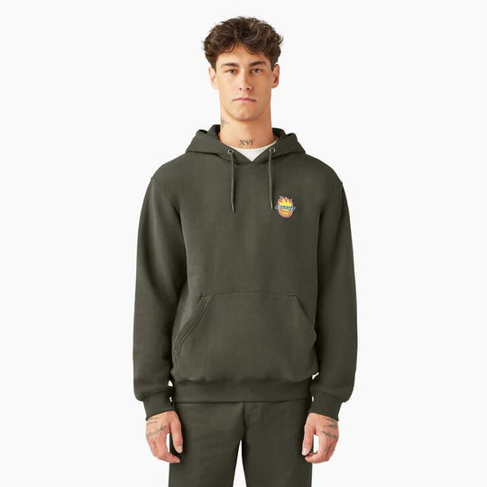 DICKIES x SPITFIRE Pullover Hoodie Olive Green