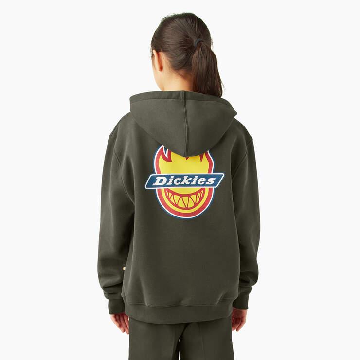 DICKIES x SPITFIRE Youth Hoodie Olive Green