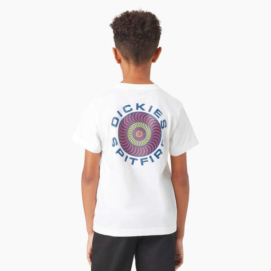 DICKIES x Spitfire Youth Tee White