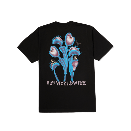 HUF Fly Trap Tee Black - Impact Skate