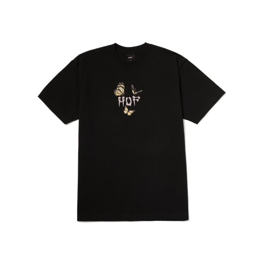 HUF Fly Trap Tee Black - Impact Skate