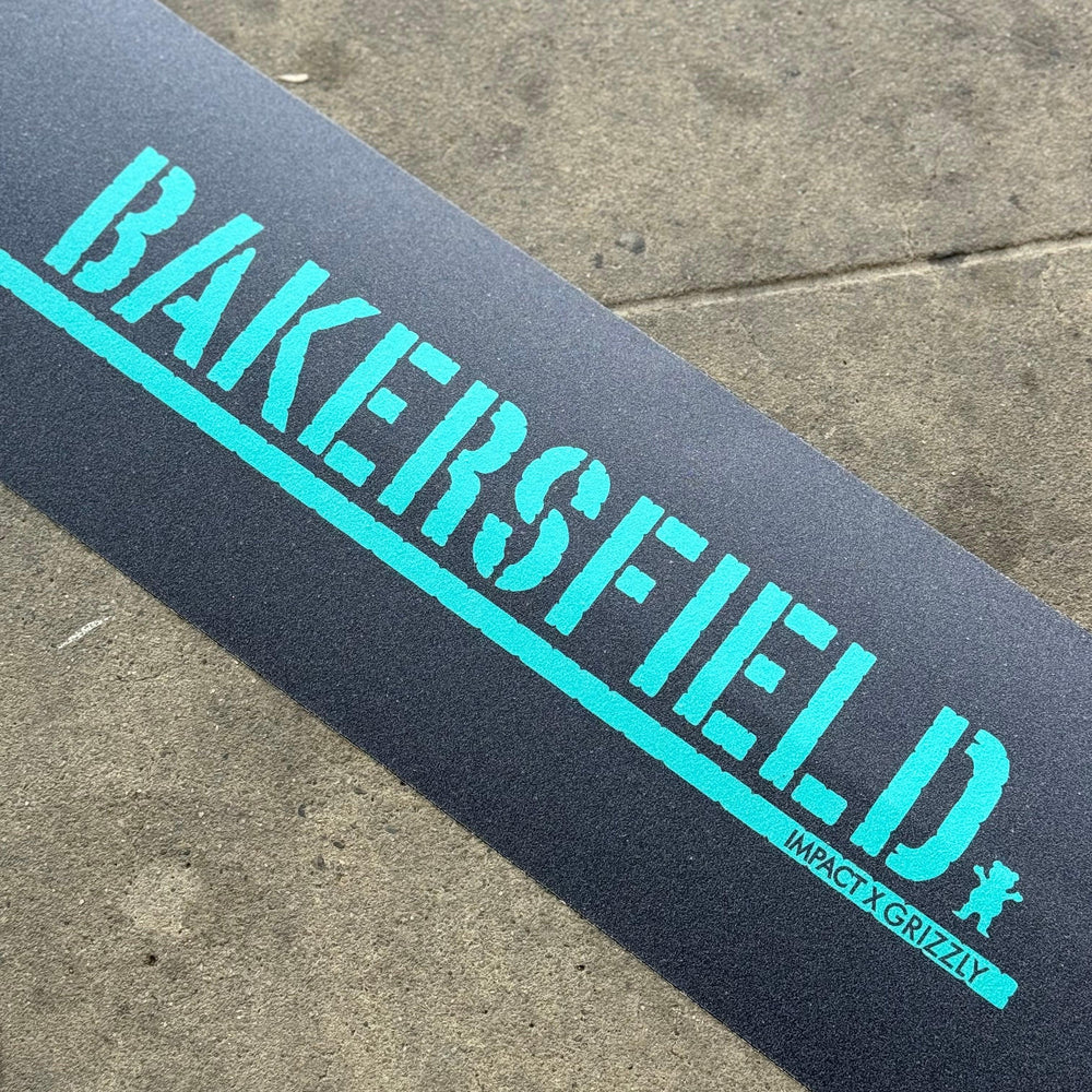 IMPACT x GRIZZLY Bakersfield Stamp Griptape Sheet - Impact Skate