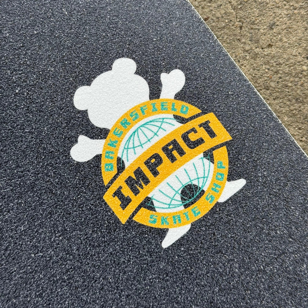 IMPACT x GRIZZLY Bear Logo Griptape - Impact Skate