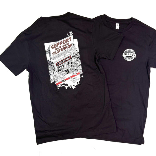 IMPACT x Skate Shop Day Youth Shop Tee Black