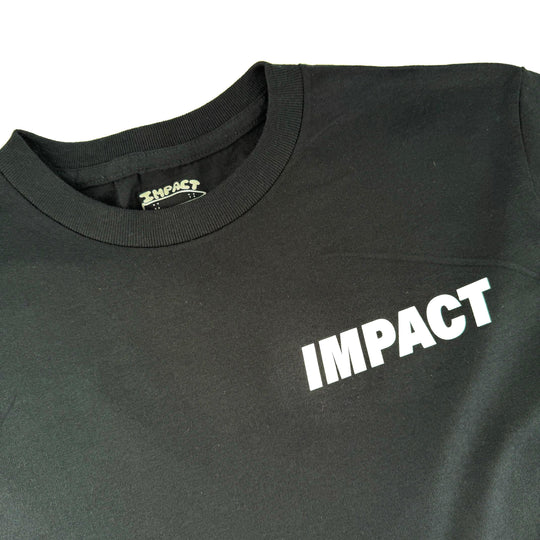 IMPACT Small Logo Tee Black