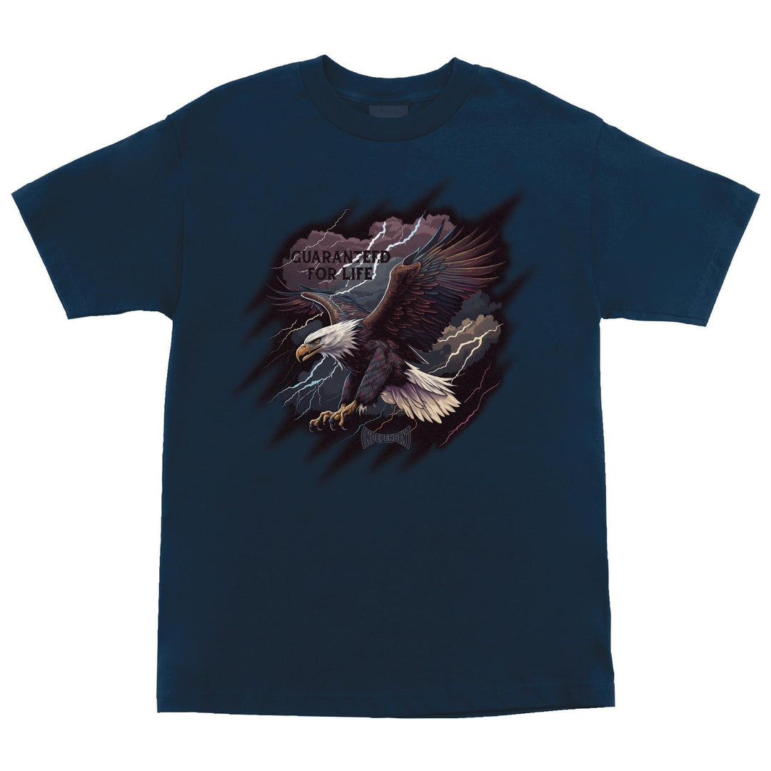 INDEPENDENT GFL Eagle Tee Navy - Impact Skate