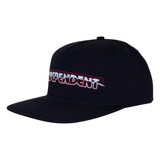 INDEPENDENT Barhouse Ripped Snapback Hat Black