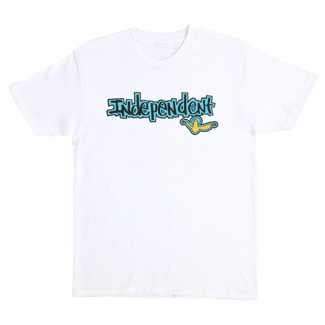 INDEPENDENT Gonz Bar Tee White