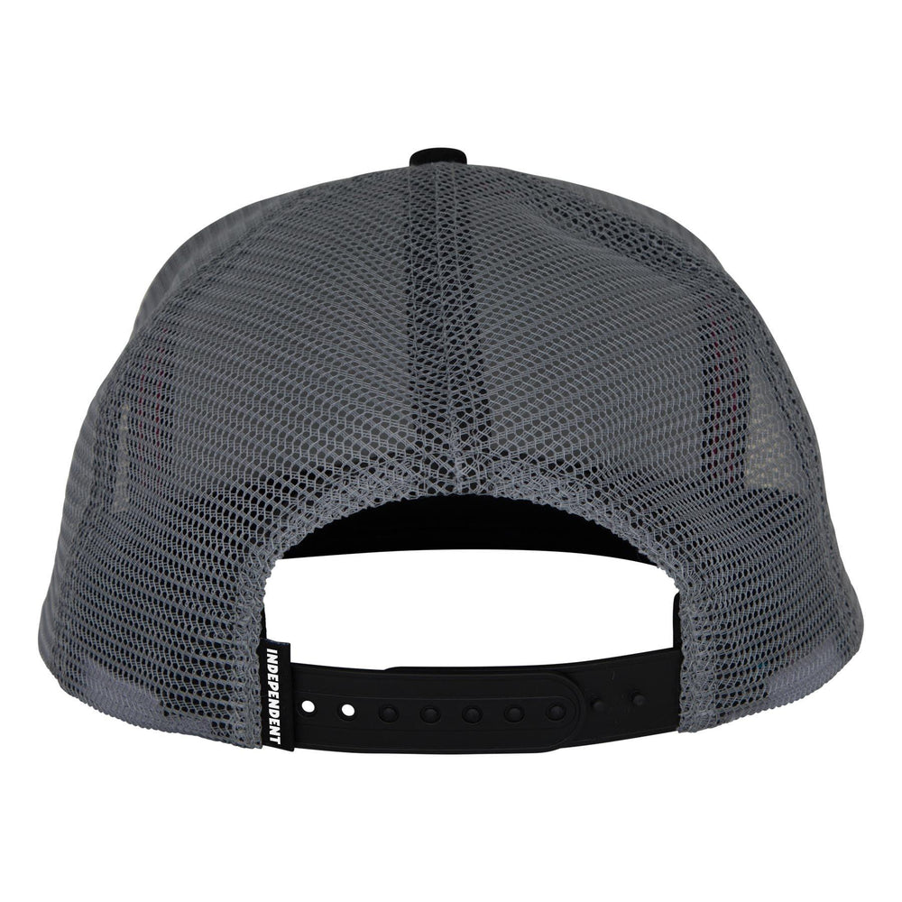 INDEPENDENT Span Mesh Trucker Hat Black/Grey