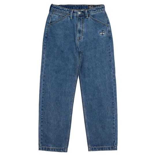 KROOKED Eyes Twill Denim Pants