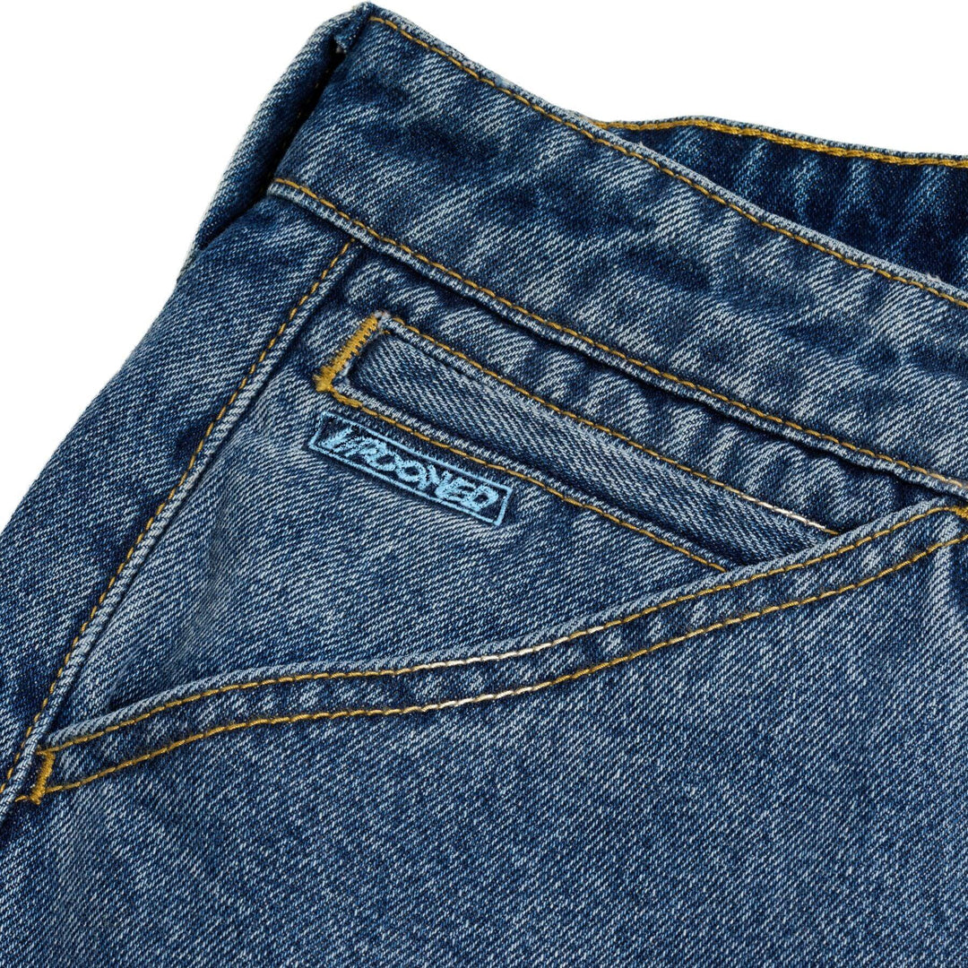 KROOKED Eyes Twill Denim Pants