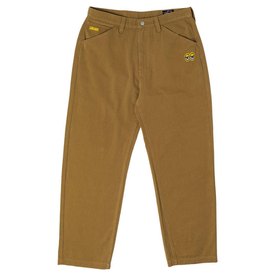 KROOKED Eyes Twill Pants Khaki