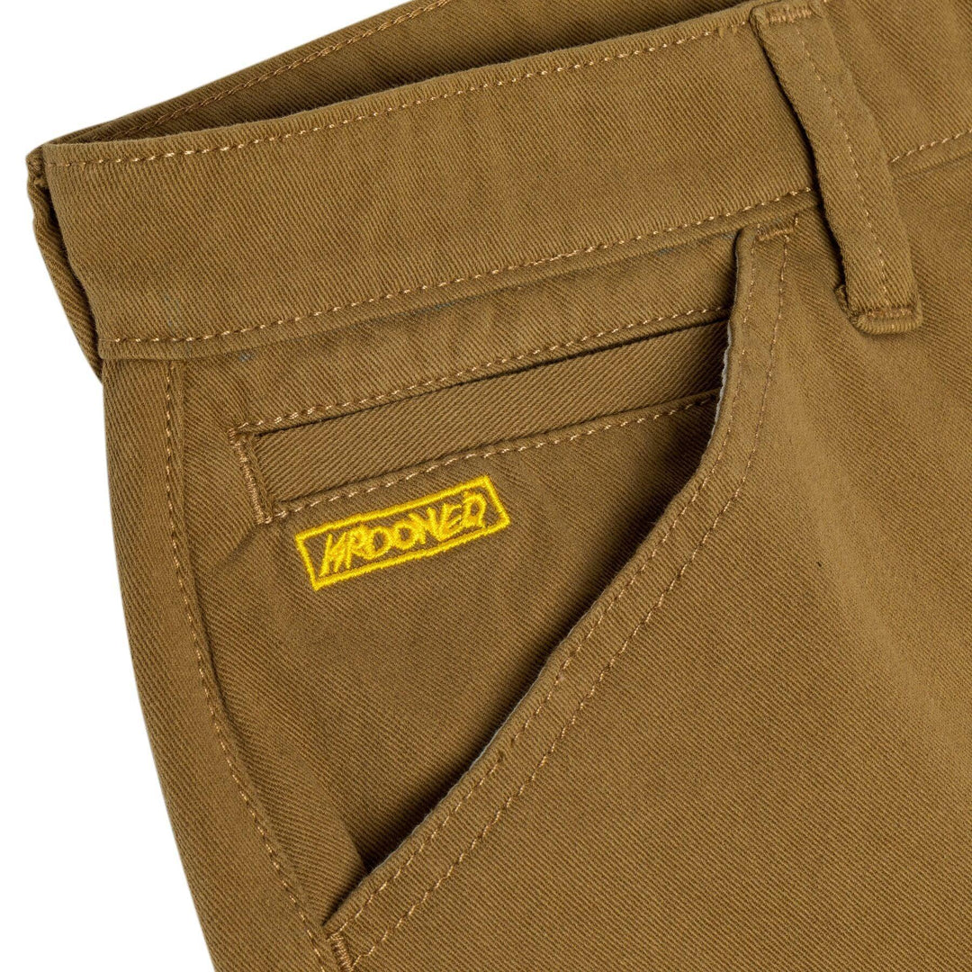 KROOKED Eyes Twill Pants Khaki