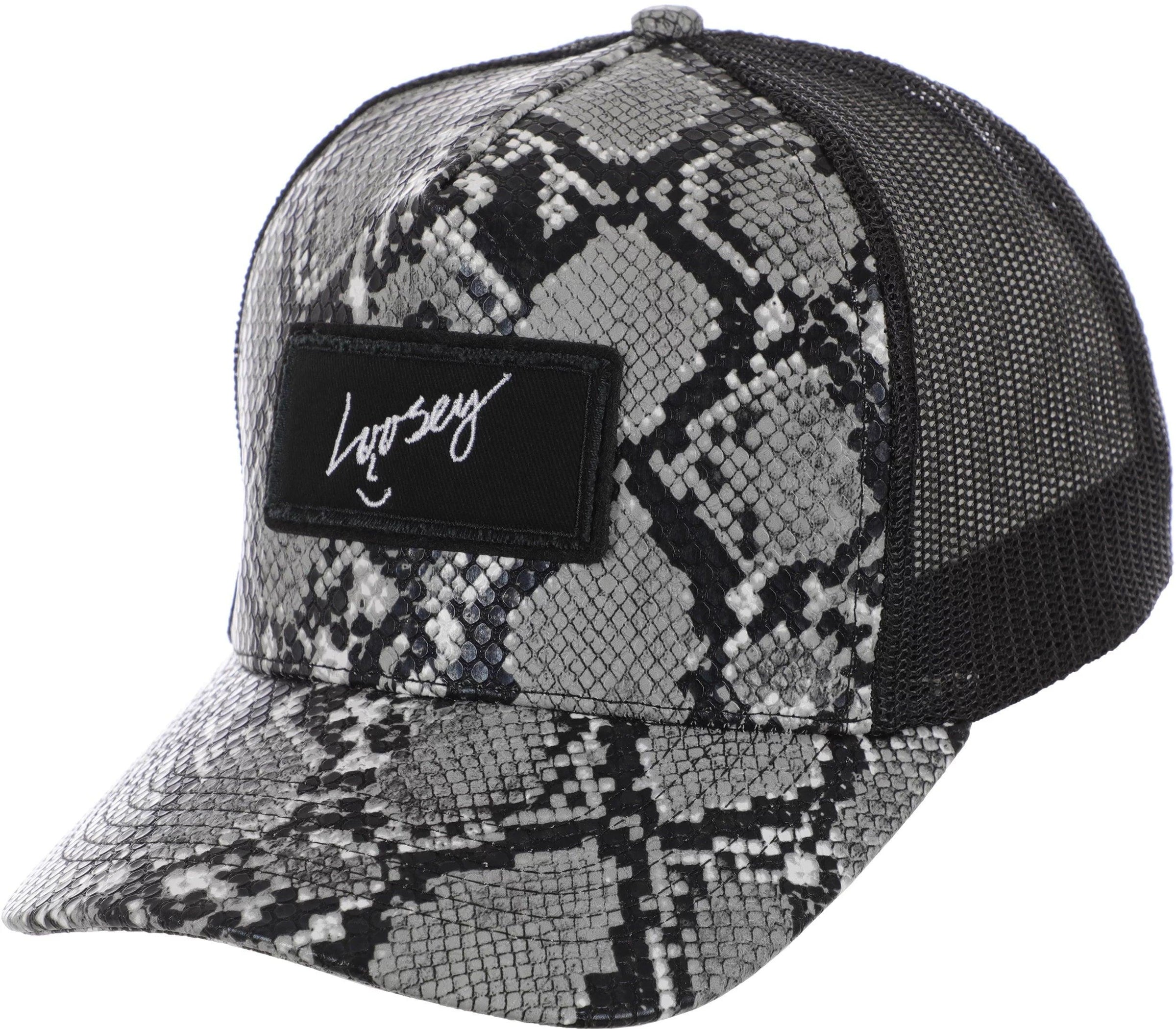 LOOSEY Snake Skin Snapback Hat - Impact Skate