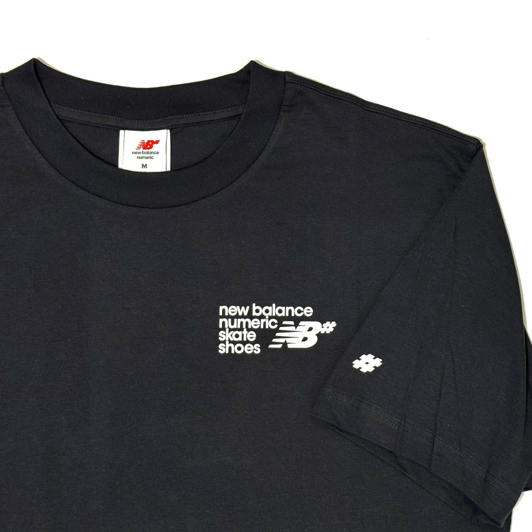 NEW BALANCE NUMERIC Small Logo Tee Black