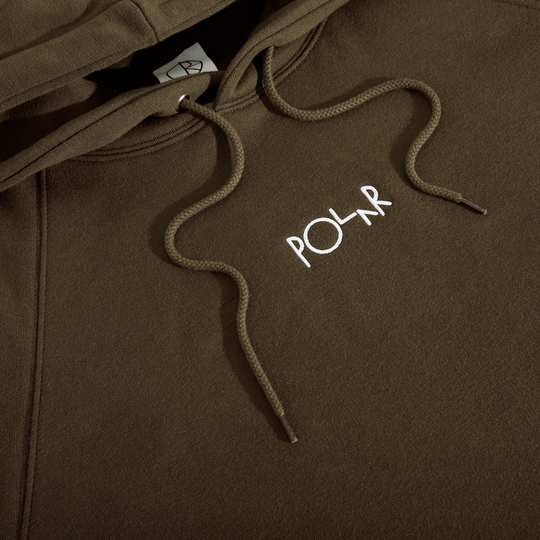 POLAR Default Hoodie Brown