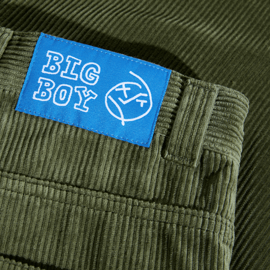 POLAR Big Boy Corduroy Pants Uniform Green