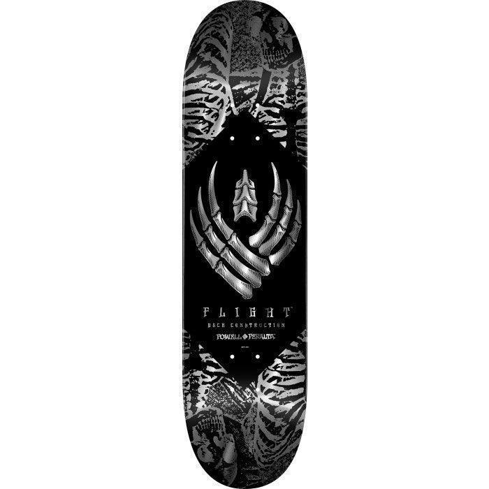 POWELL PERALTA Skeleton Silver Foil Flight Deck 8.25