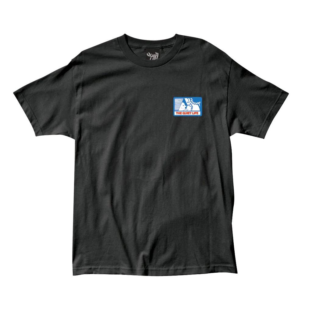 QUIET LIFE Walks Do Wonders Tee Black - Impact Skate