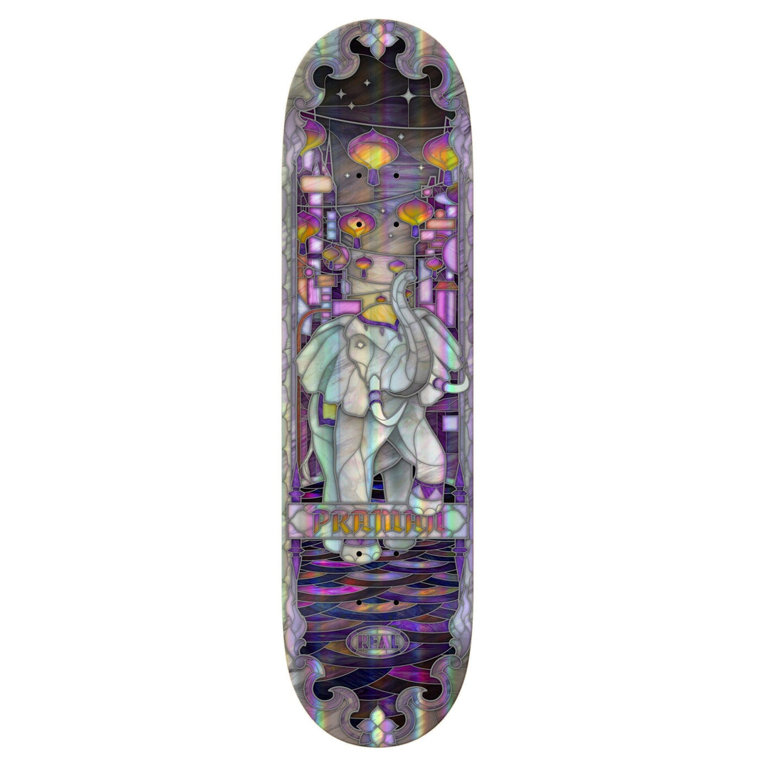 REAL Praman Holographic Rainbow Foil Cathedral Deck 8.5