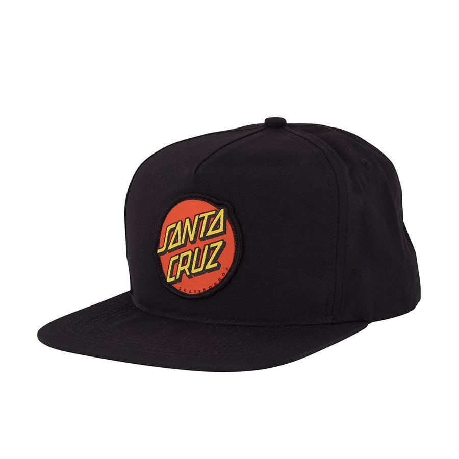 SANTA CRUZ Classic Snapback Hat Black - Impact Skate