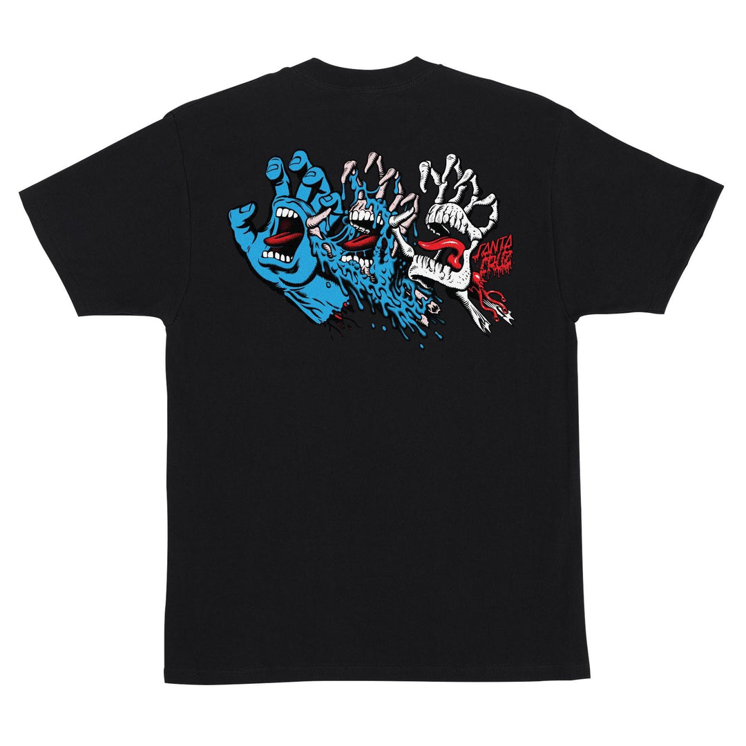 SANTA CRUZ Evolved Hand Tee Black - Impact Skate