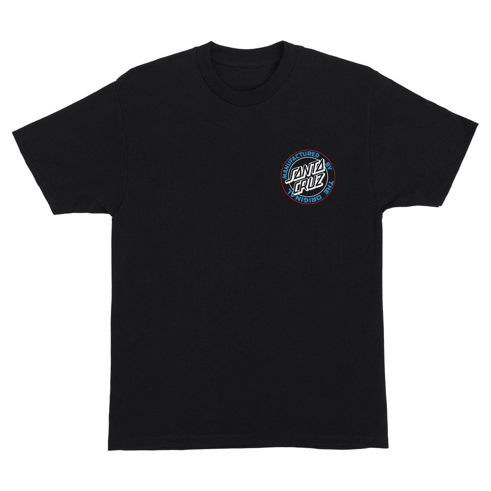 SANTA CRUZ Natas Screaming Panther Tee Black - Impact Skate