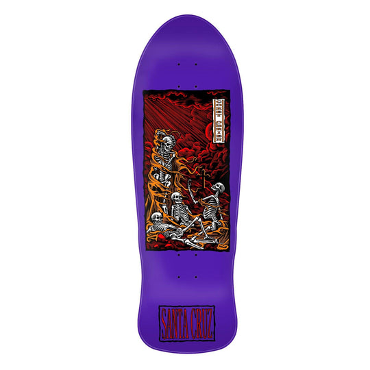 SANTA CRUZ O'Brien Purgatory Reissue Deck 9.85