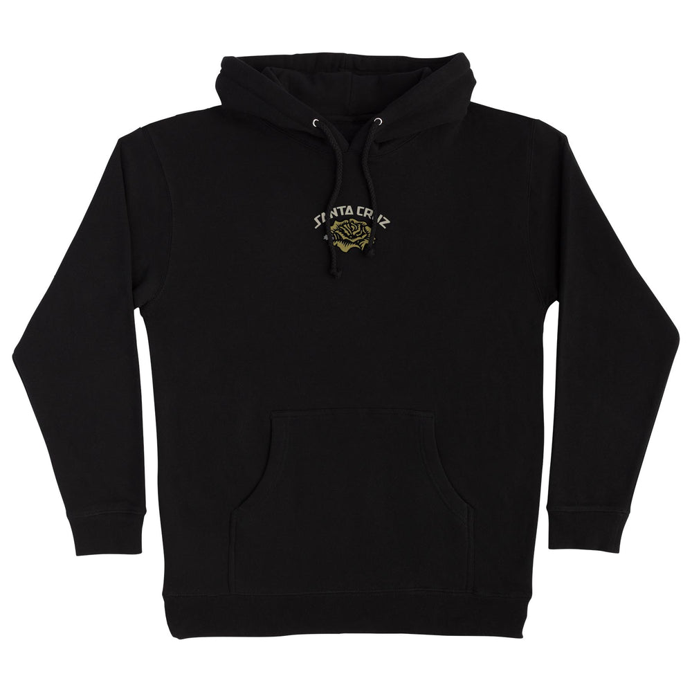 SANTA CRUZ Dressen Rose Solo Center Hoodie Black