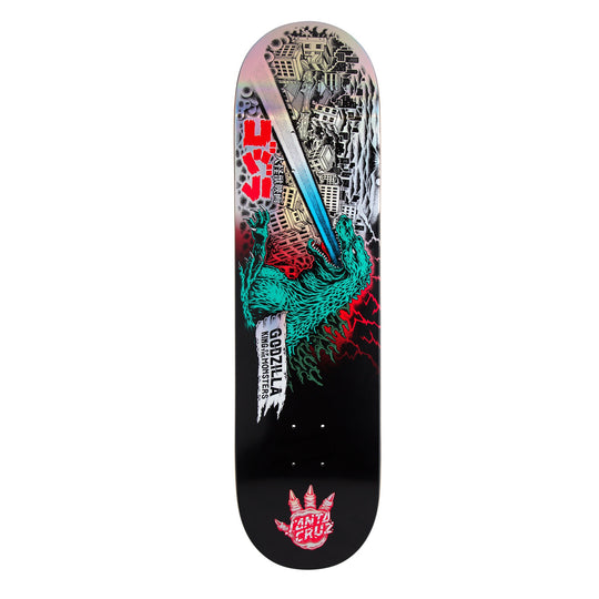 SANTA CRUZ x GODZILLA O'Brien Reaper Deck 8.25