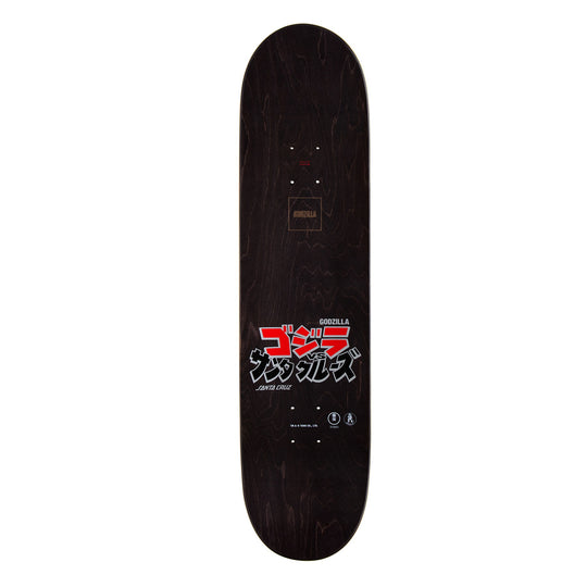 SANTA CRUZ x GODZILLA O'Brien Reaper Deck 8.25