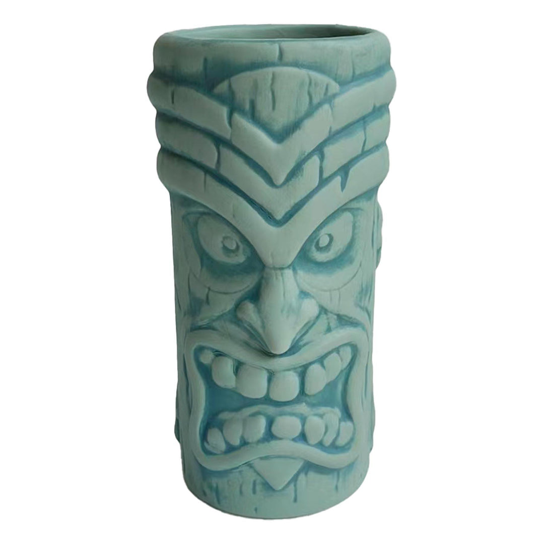 SANTA CRUZ Roskopp Tiki Mug Blue Patina