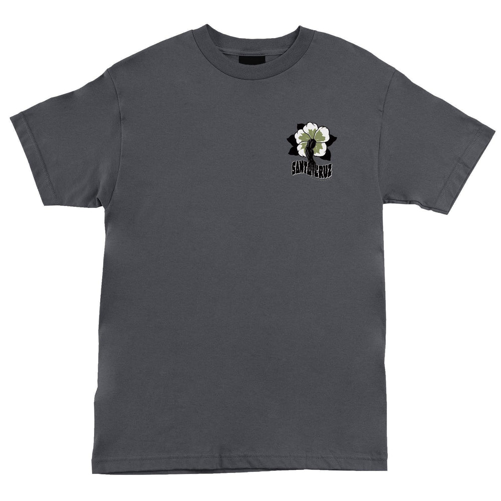 SANTA CRUZ Roskopp Voodoo Room Tee Charcoal