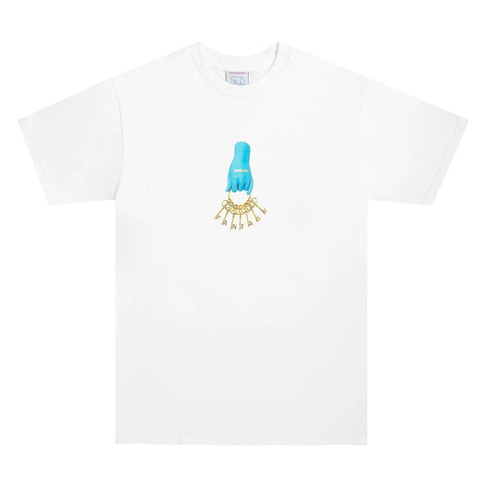 SCI-FI FANTASY Keys Tee White