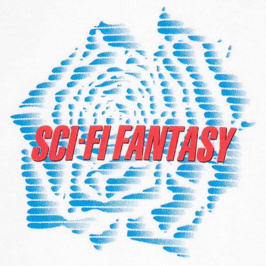 SCI-FI FANTASY Rose Tee White