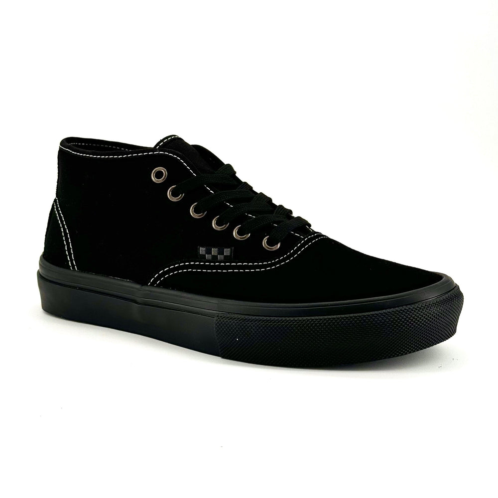 VANS Skate Authentic Mid Blackout - Impact Skate