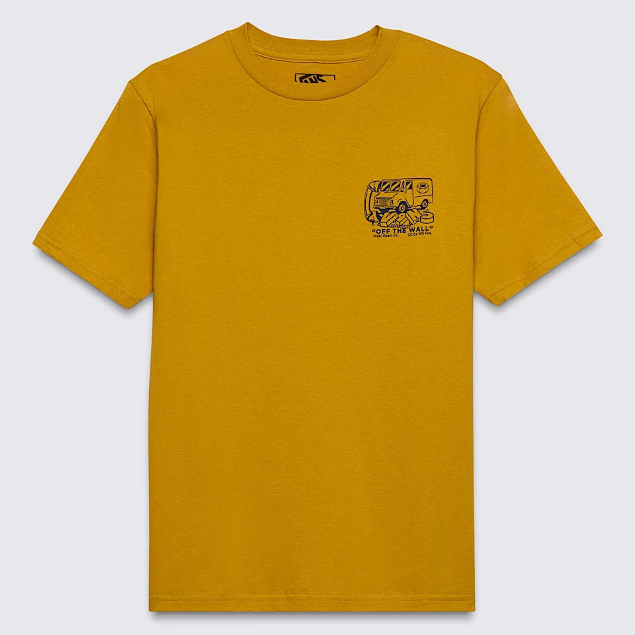 VANS Youth Next Stop Tee Harvest Gold