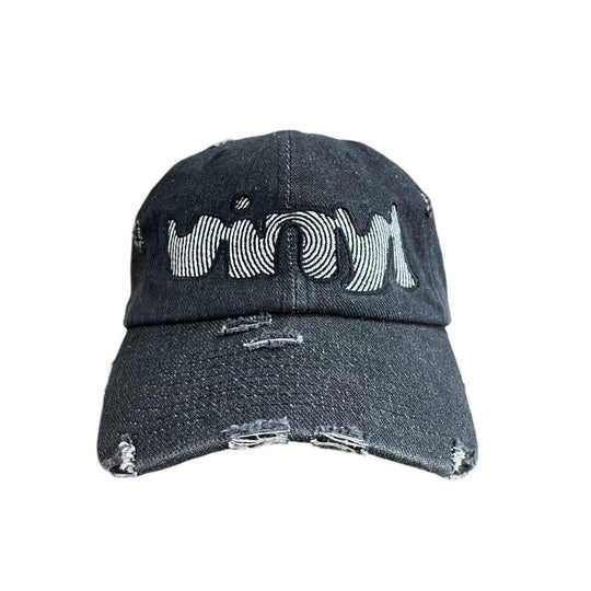 VINYL Spiral Logo Denim Dad Hat